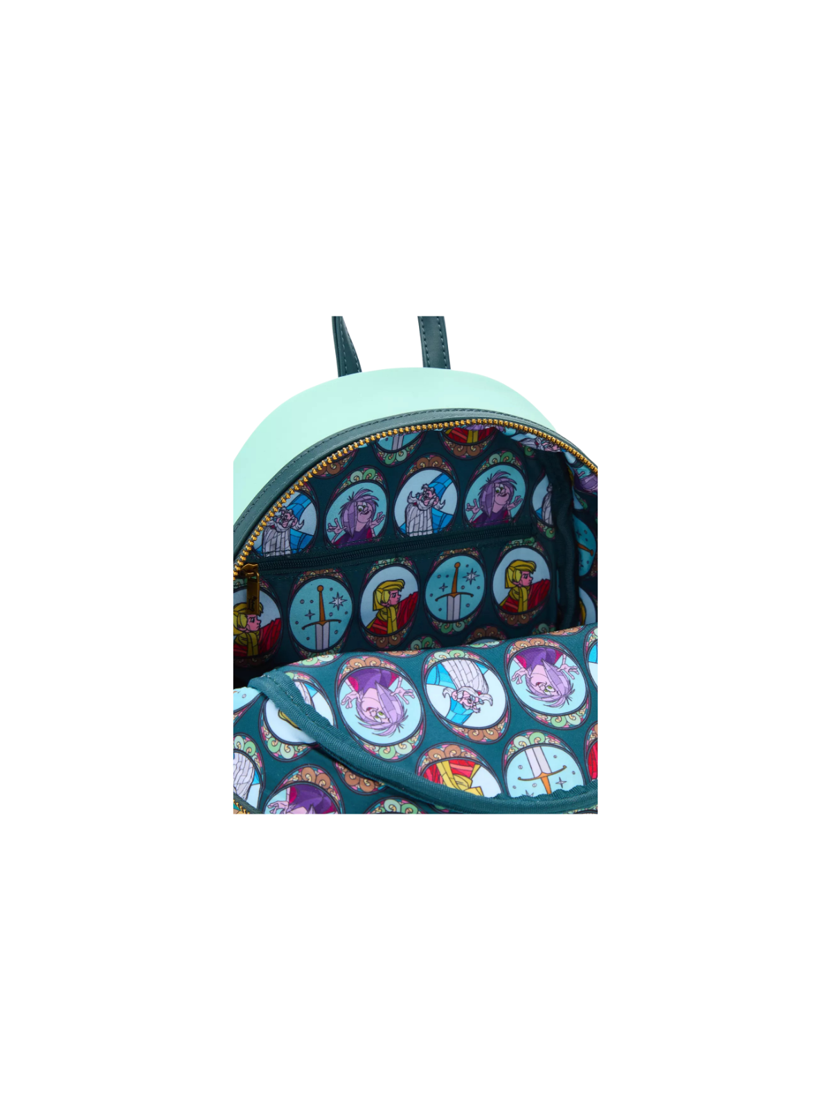 Sac a dos loungefly stained glass the sword in stone import