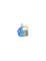 Sac a dos loungefly rainy umbrella scene winnie l'ourson import