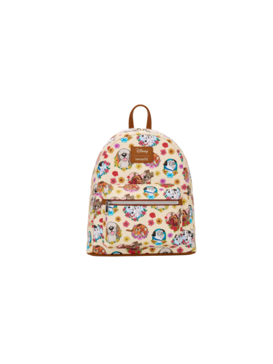 Sac a dos loungefly dogs flowers heart import