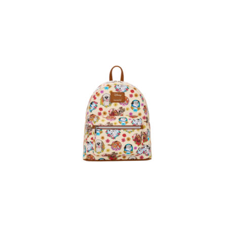Sac a dos loungefly dogs flowers heart import