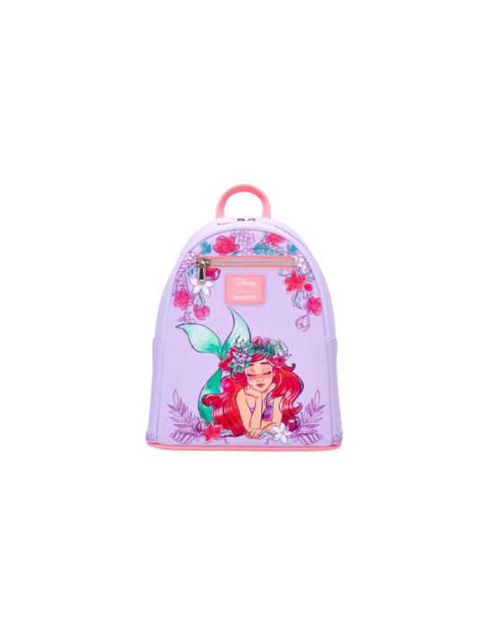 Sac a dos loungefly floral dream ariel la petite sirène import