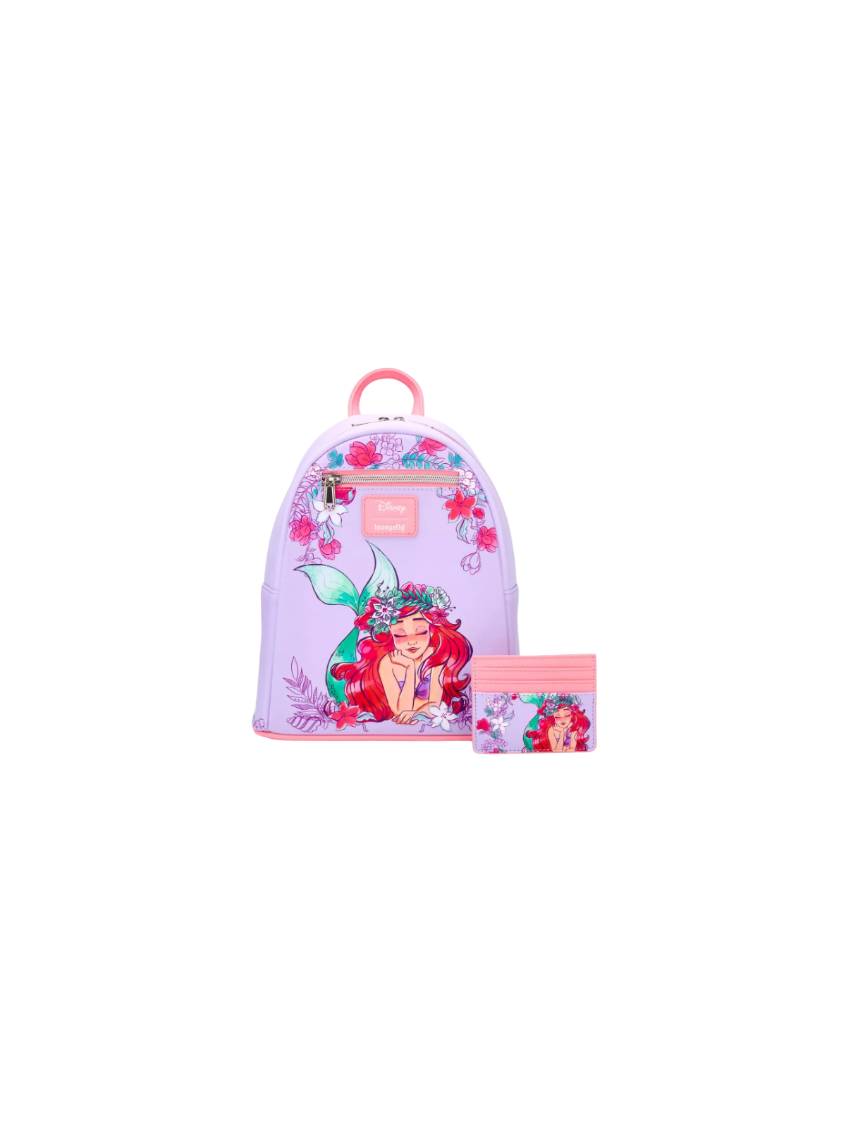 Sac a dos loungefly floral dream ariel la petite sirène import