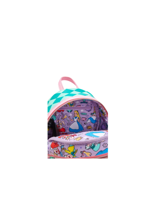 Sac a dos loungefly teacup mouse alice au pays des merveilles