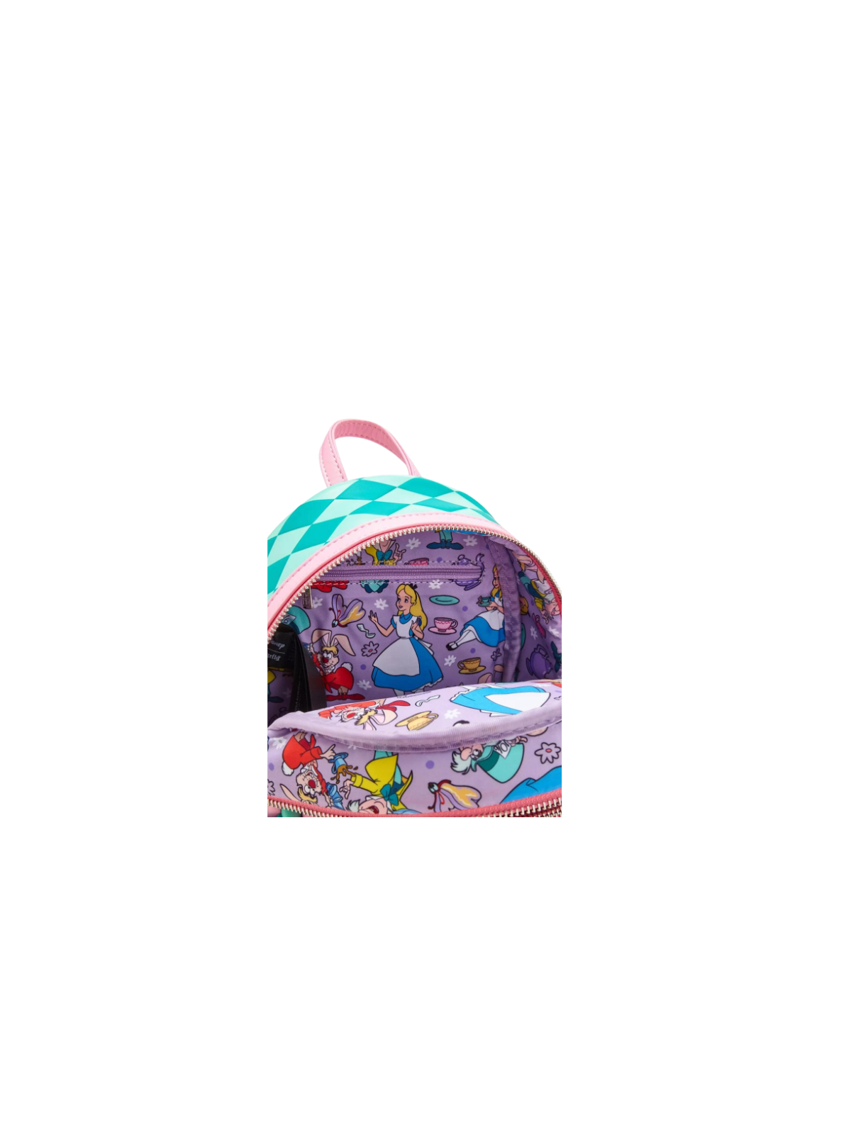 Sac a dos loungefly teacup mouse alice au pays des merveilles