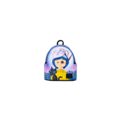 Sac a dos loungefly button eye flower coraline