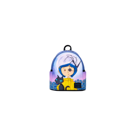 Sac a dos loungefly button eye flower coraline