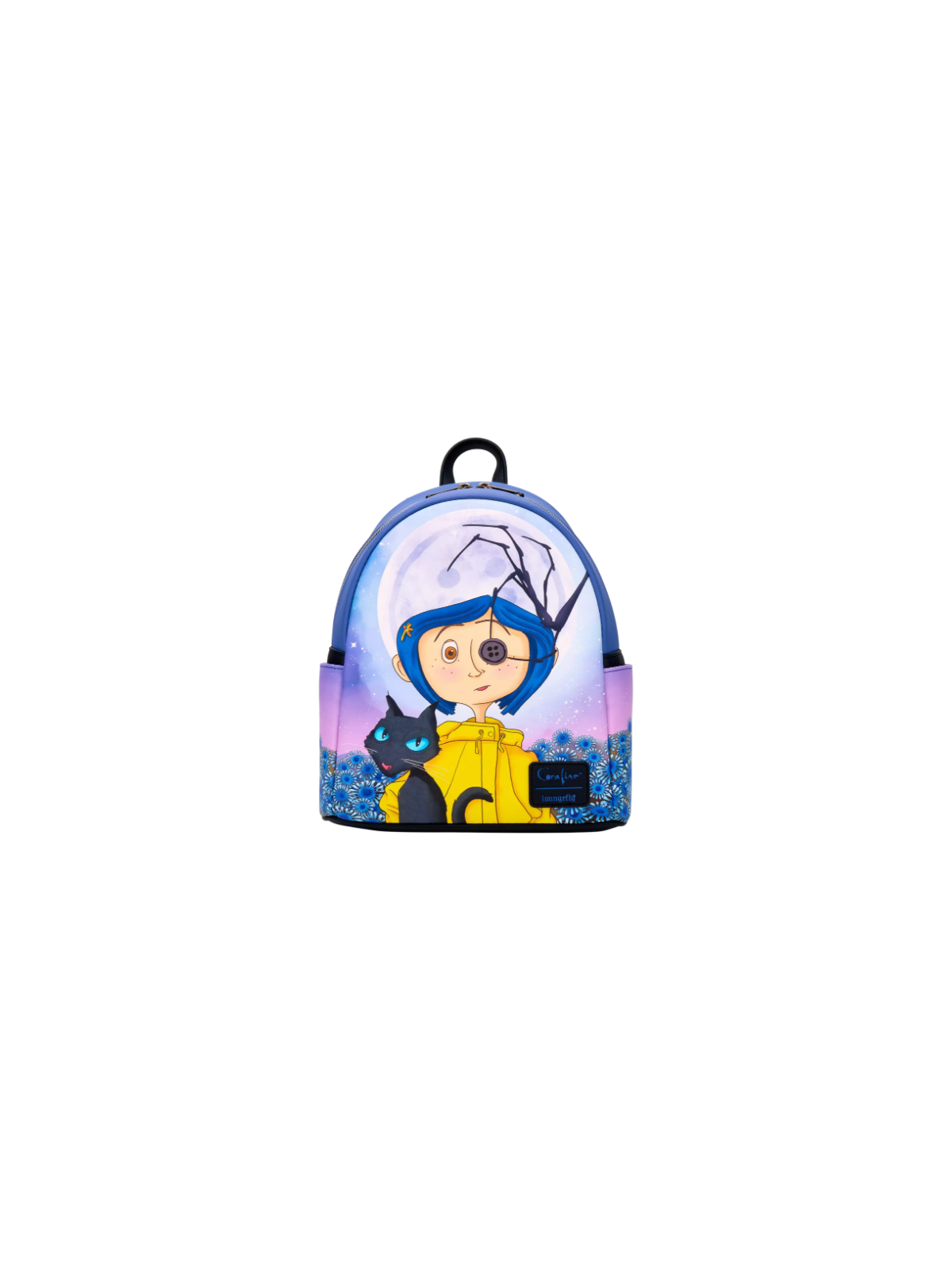 Sac a dos loungefly button eye flower coraline