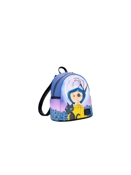 Sac a dos loungefly button eye flower coraline