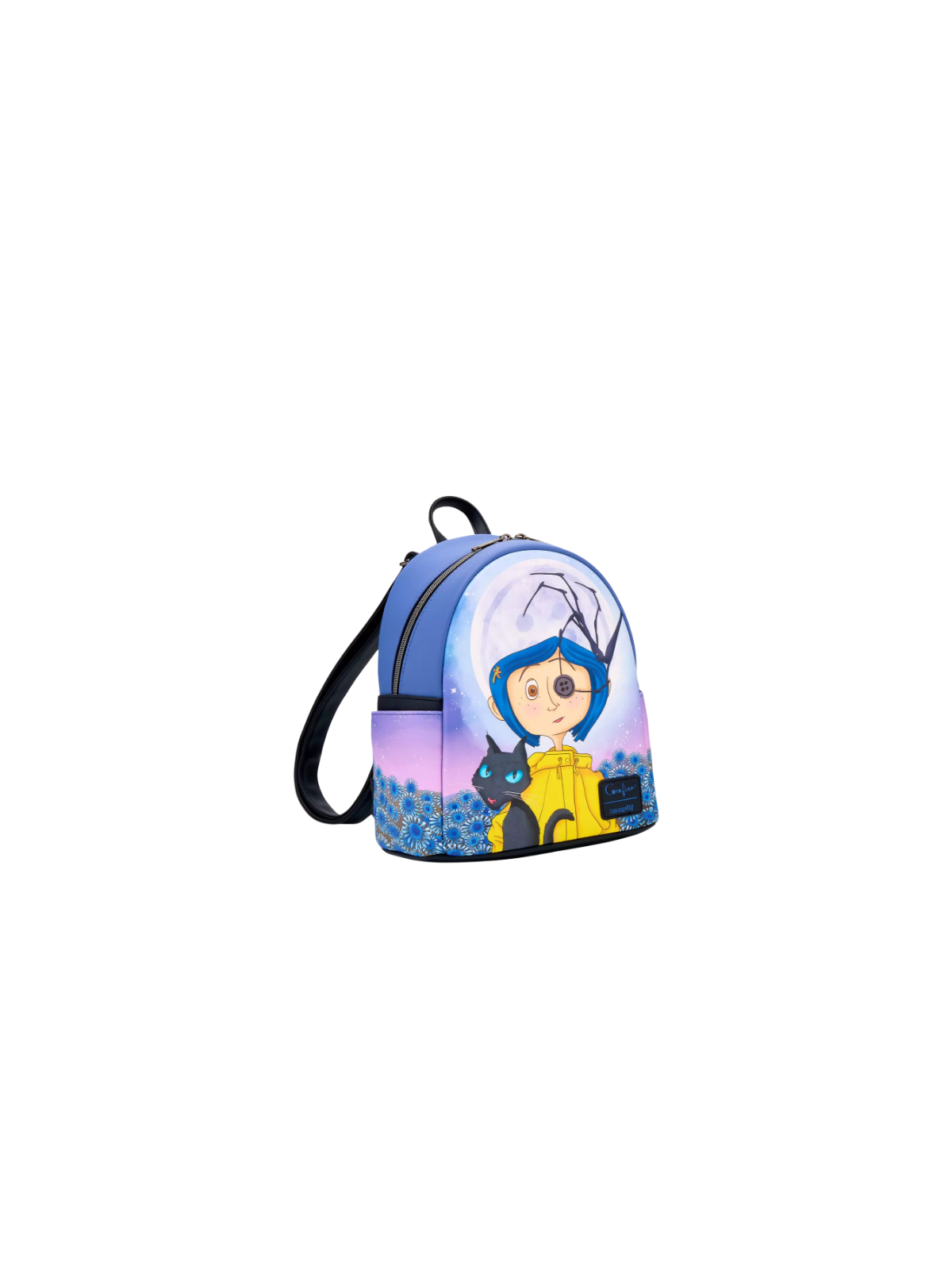 Sac a dos loungefly button eye flower coraline