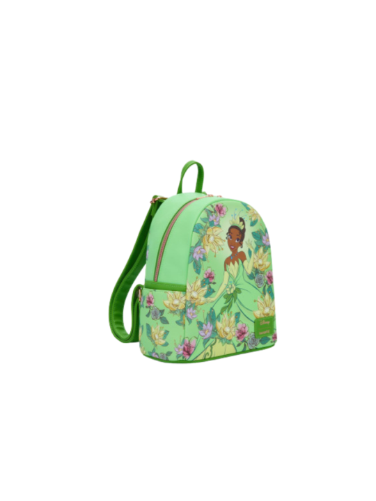 Sac a dos loungefly tiana floral la princesse & la grenouille