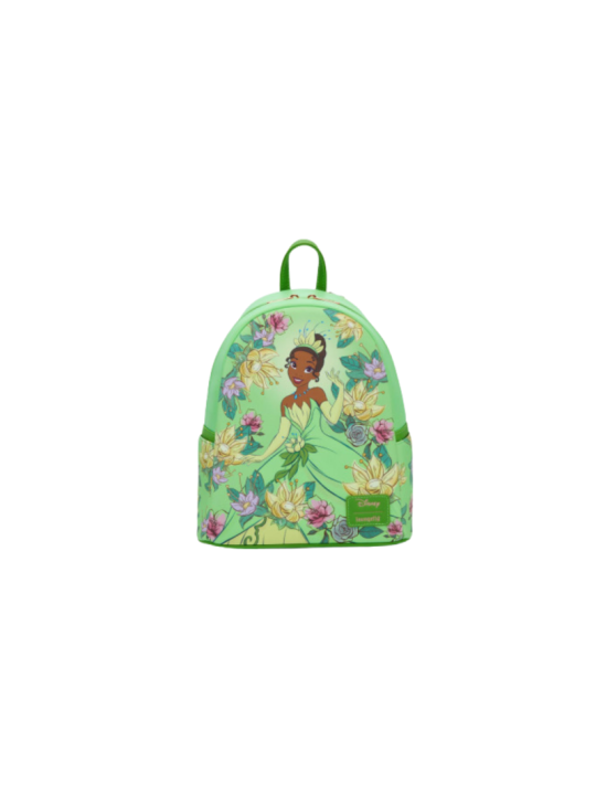 Sac a dos loungefly tiana floral la princesse & la grenouille