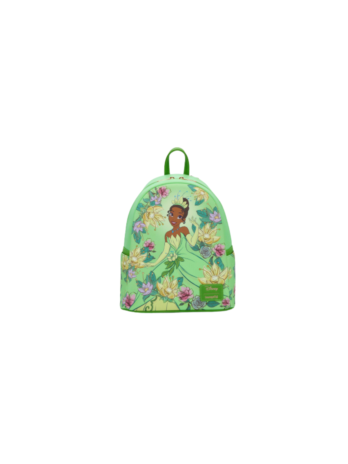 Sac a dos loungefly tiana floral la princesse & la grenouille
