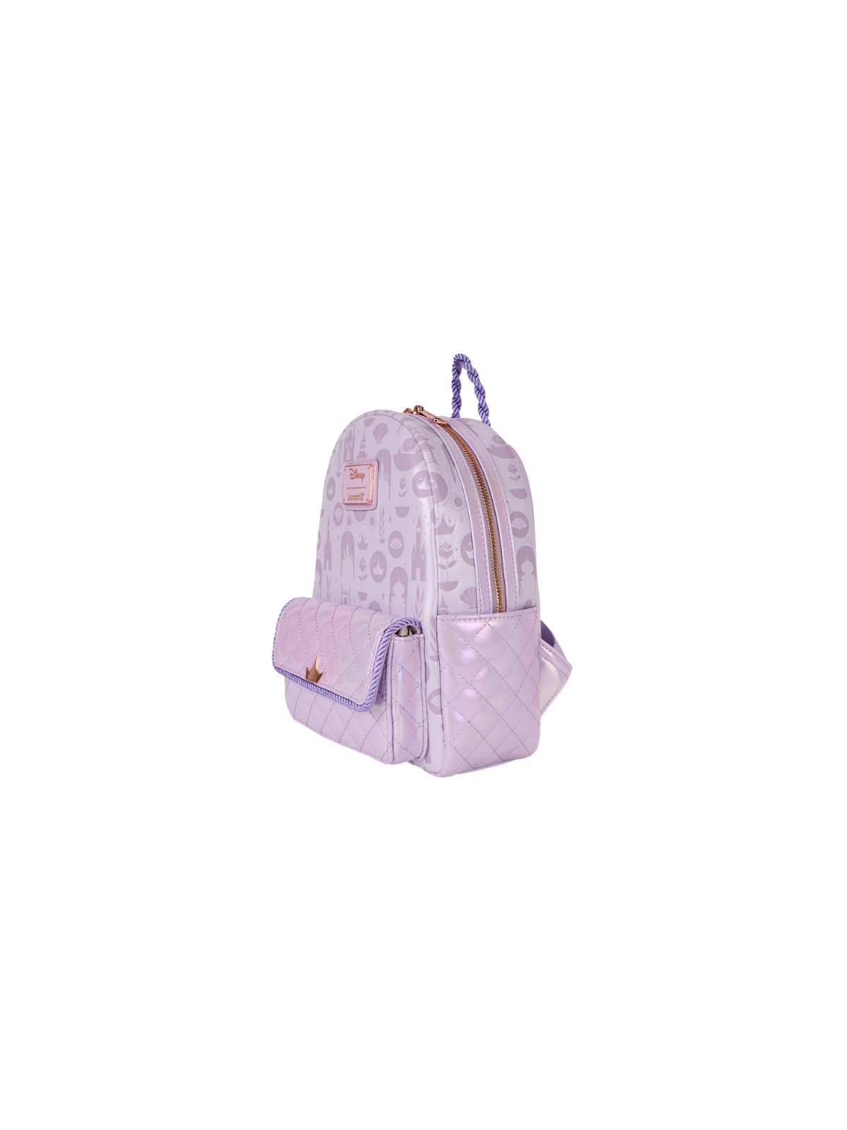 Sac a dos loungefly princess irridescent aop