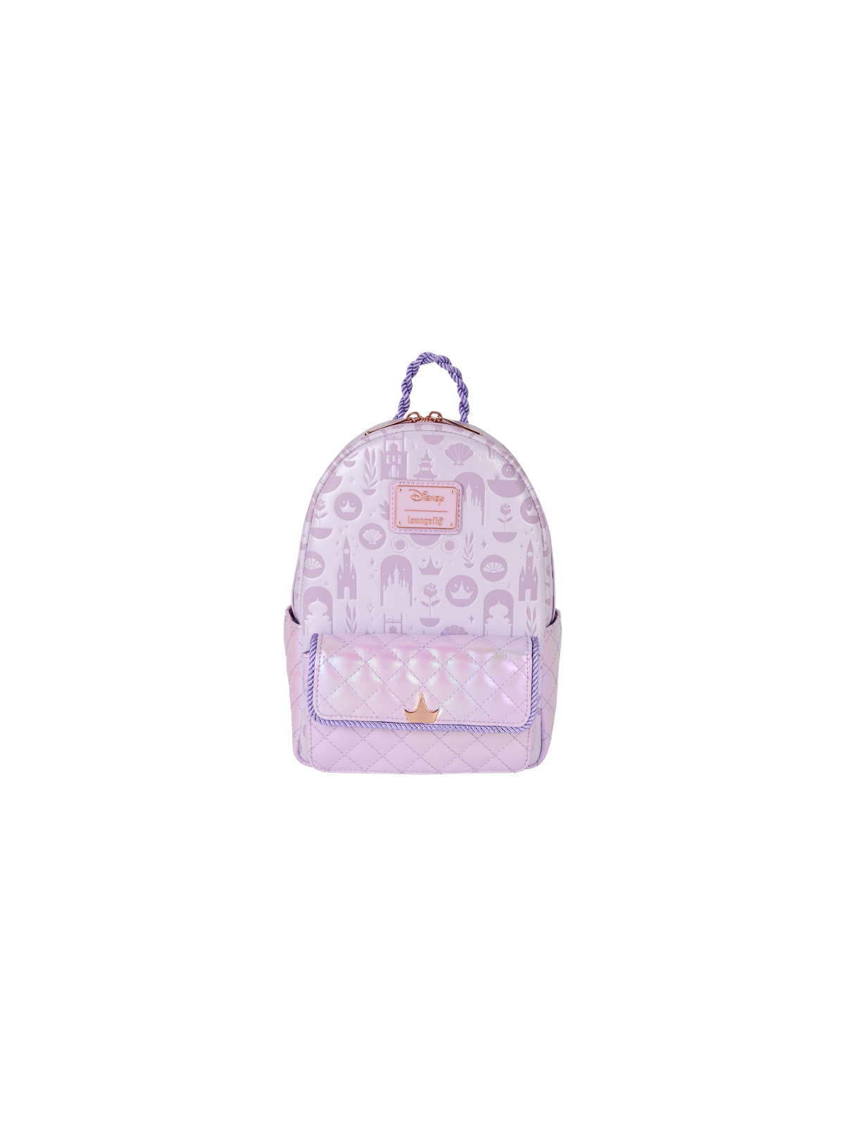 Sac a dos loungefly princess irridescent aop
