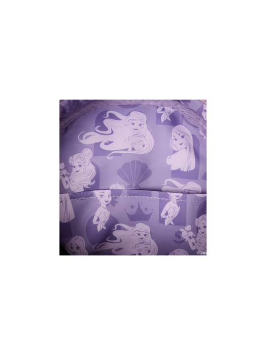 Sac a dos loungefly princess irridescent aop
