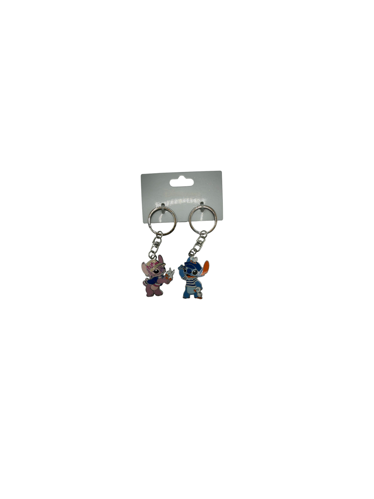 Porte clés Duo Stitch & Angel Paris Disneyland