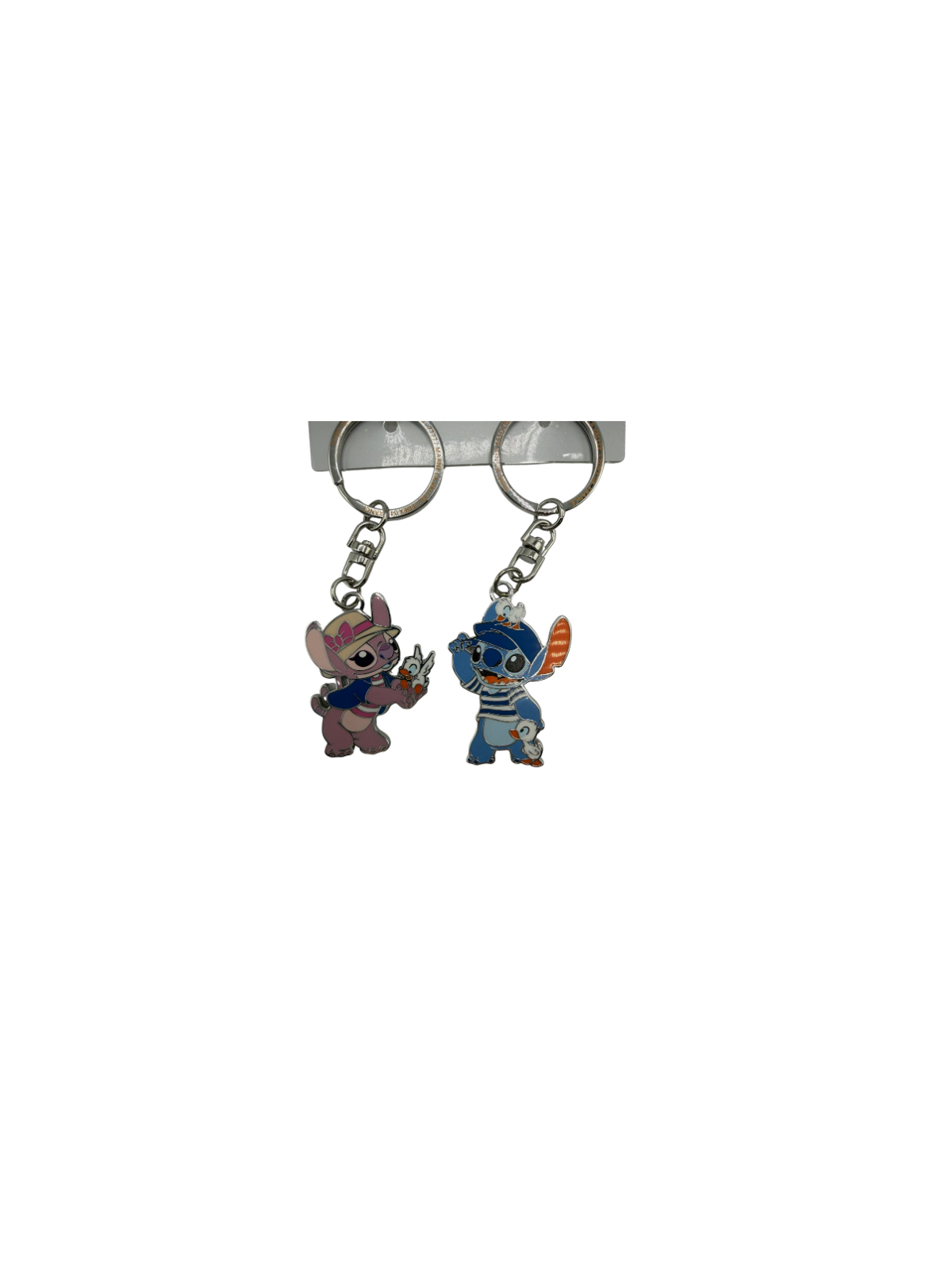 Porte clés Duo Stitch & Angel Paris Disneyland