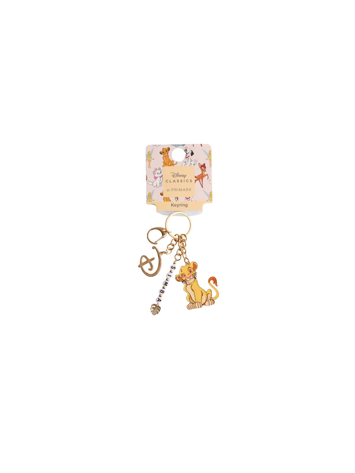 Porte clés Simba Le Roi Lion Disney X Primark