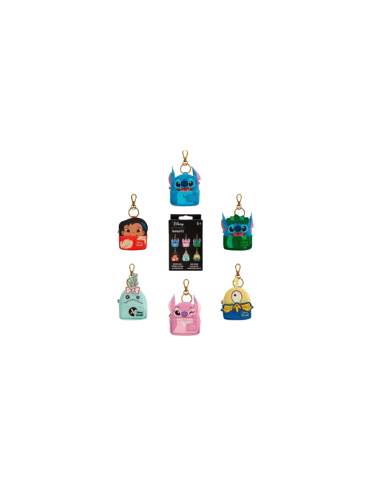 Porte clés Mini bagpack mystery box Lilo & Stitch LOUNGEFLY