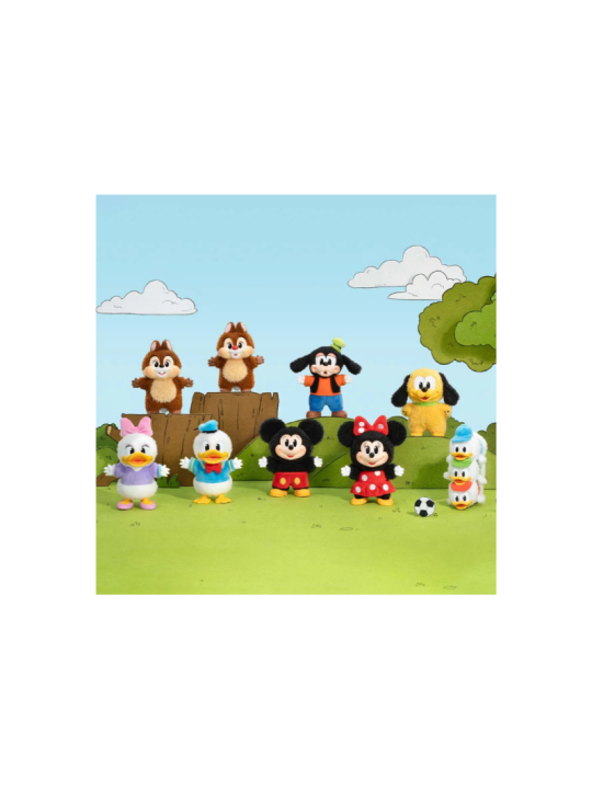 Porte clés Blindbox Mickey Family POPMART Import