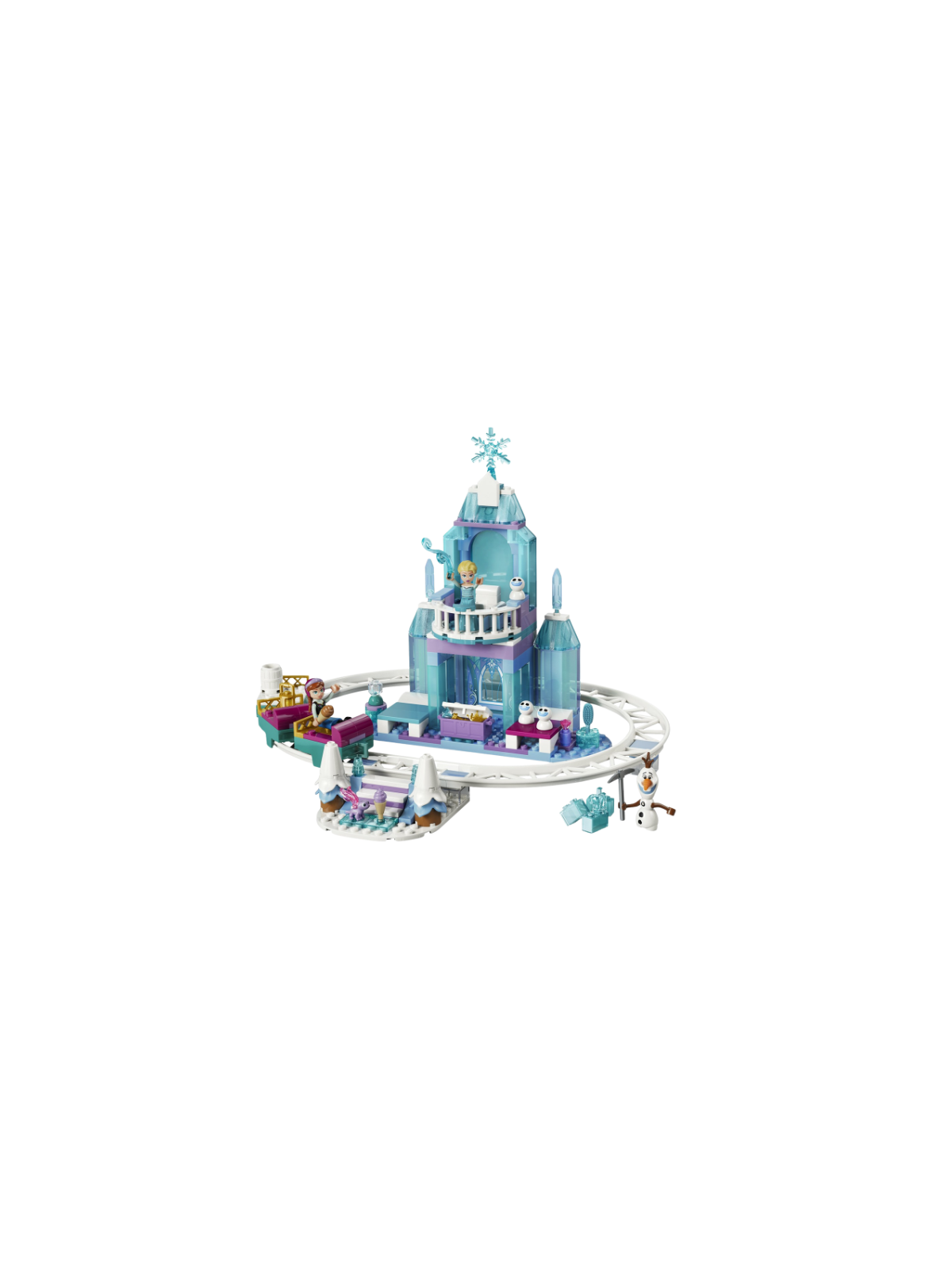 LEGO® Disney Princess - Le château de glace et la piste enneigée d’Elsa 43281
