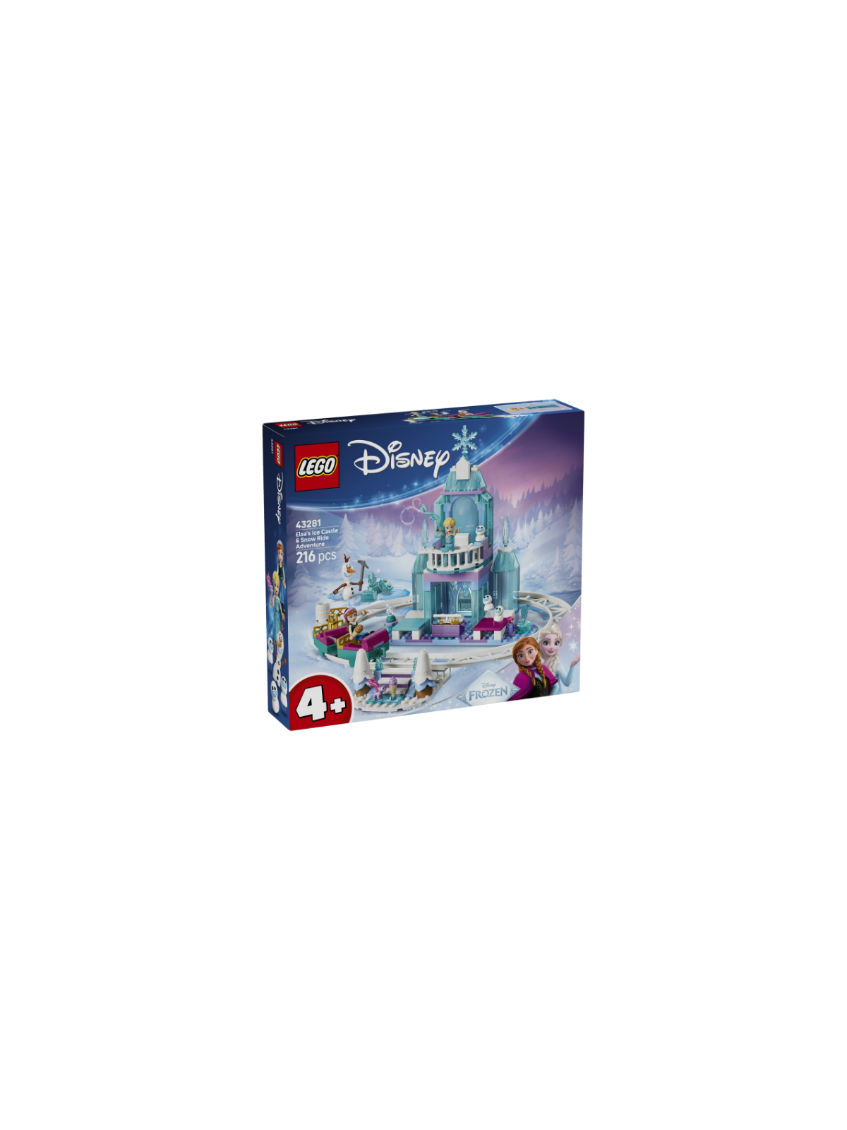LEGO® Disney Princess - Le château de glace et la piste enneigée d’Elsa 43281