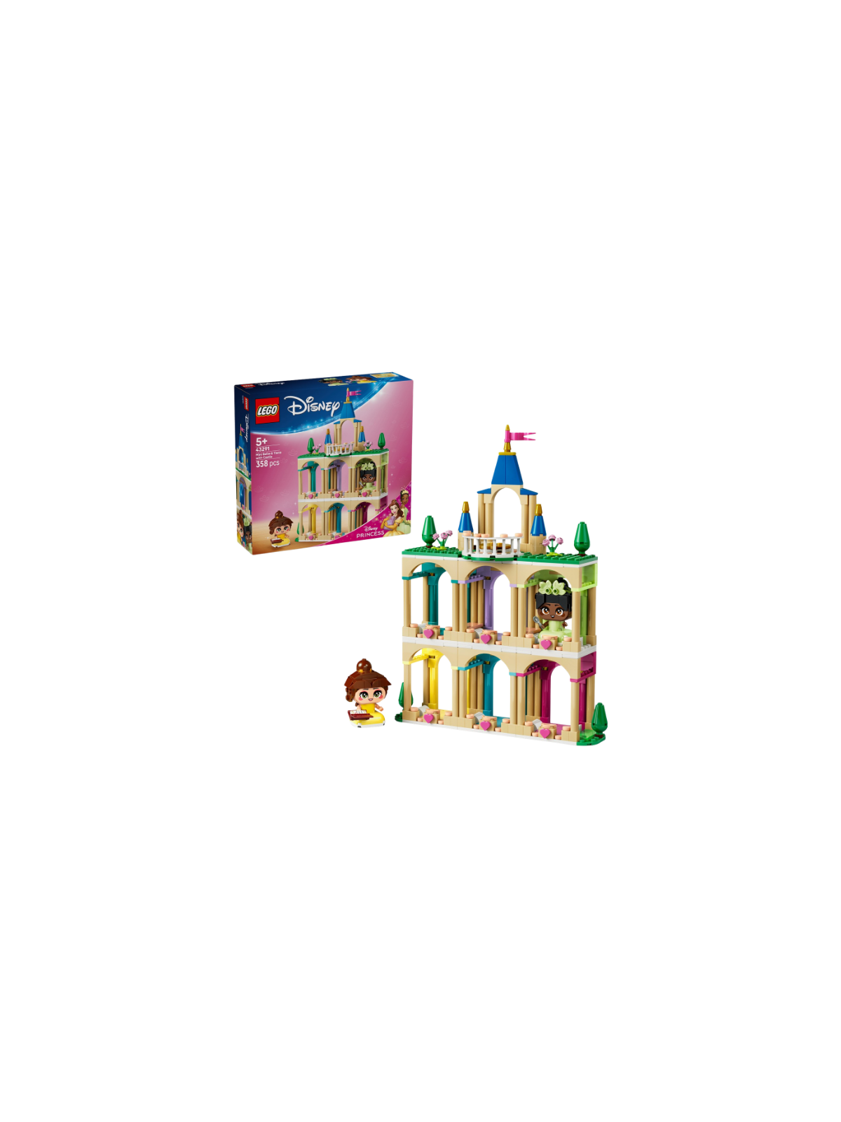 LEGO® Disney™ - Belle et Tiana miniatures avec un château 43291