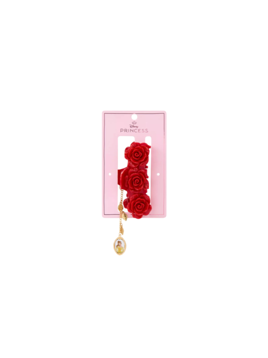 Pince à cheveux rose La belle & la bête Import Disney