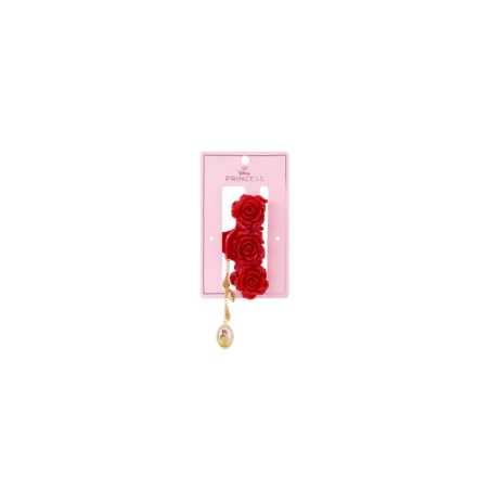 Pince à cheveux rose La belle & la bête Import Disney
