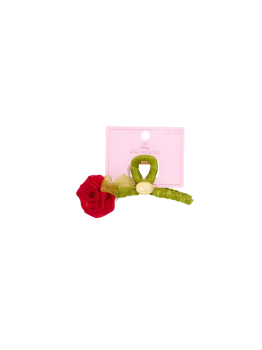 Pince à cheveux Ribbon Rose La belle & la bête Disney Import