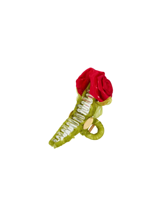 Pince à cheveux Ribbon Rose La belle & la bête Disney Import