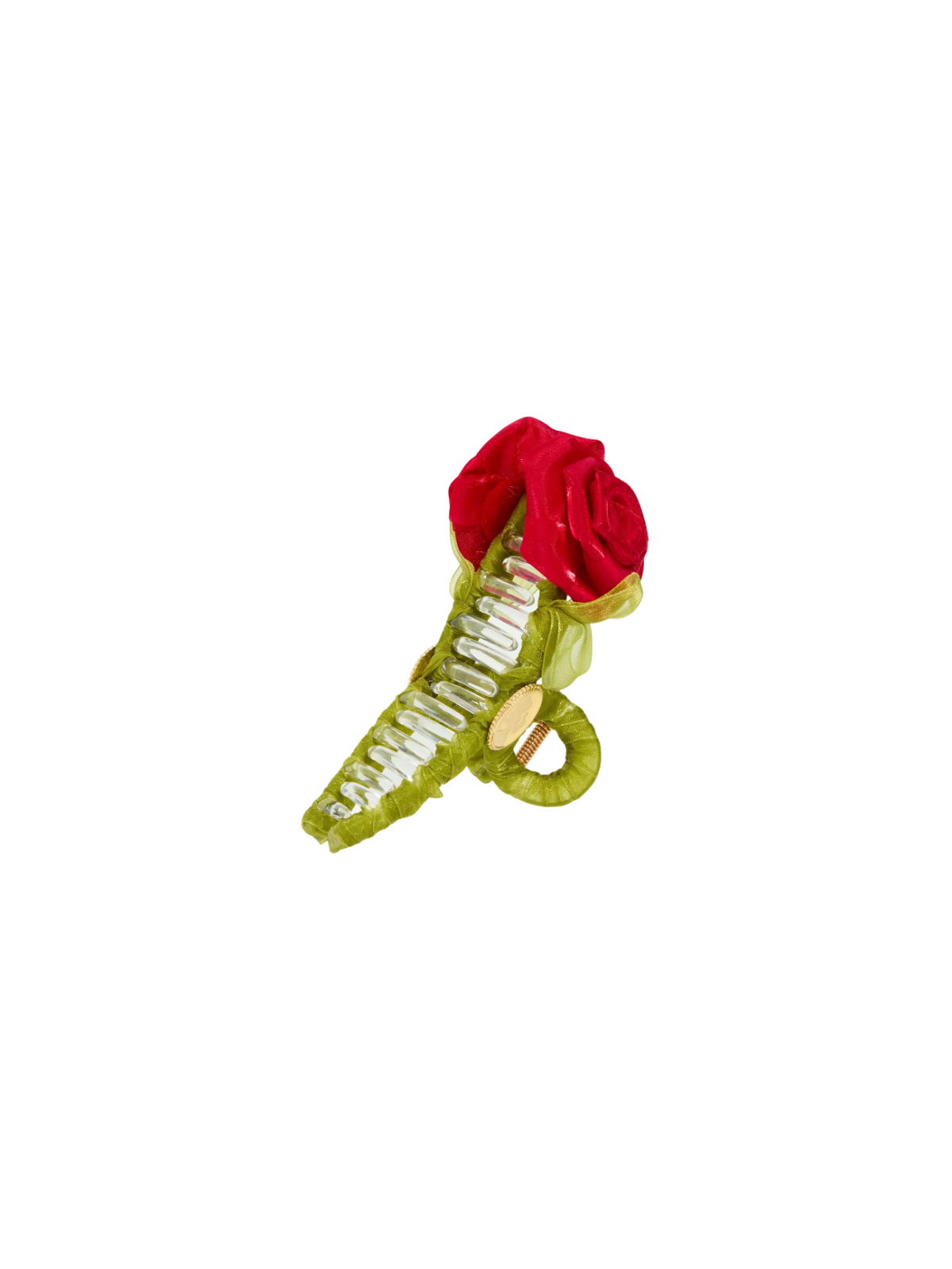 Pince à cheveux Ribbon Rose La belle & la bête Disney Import
