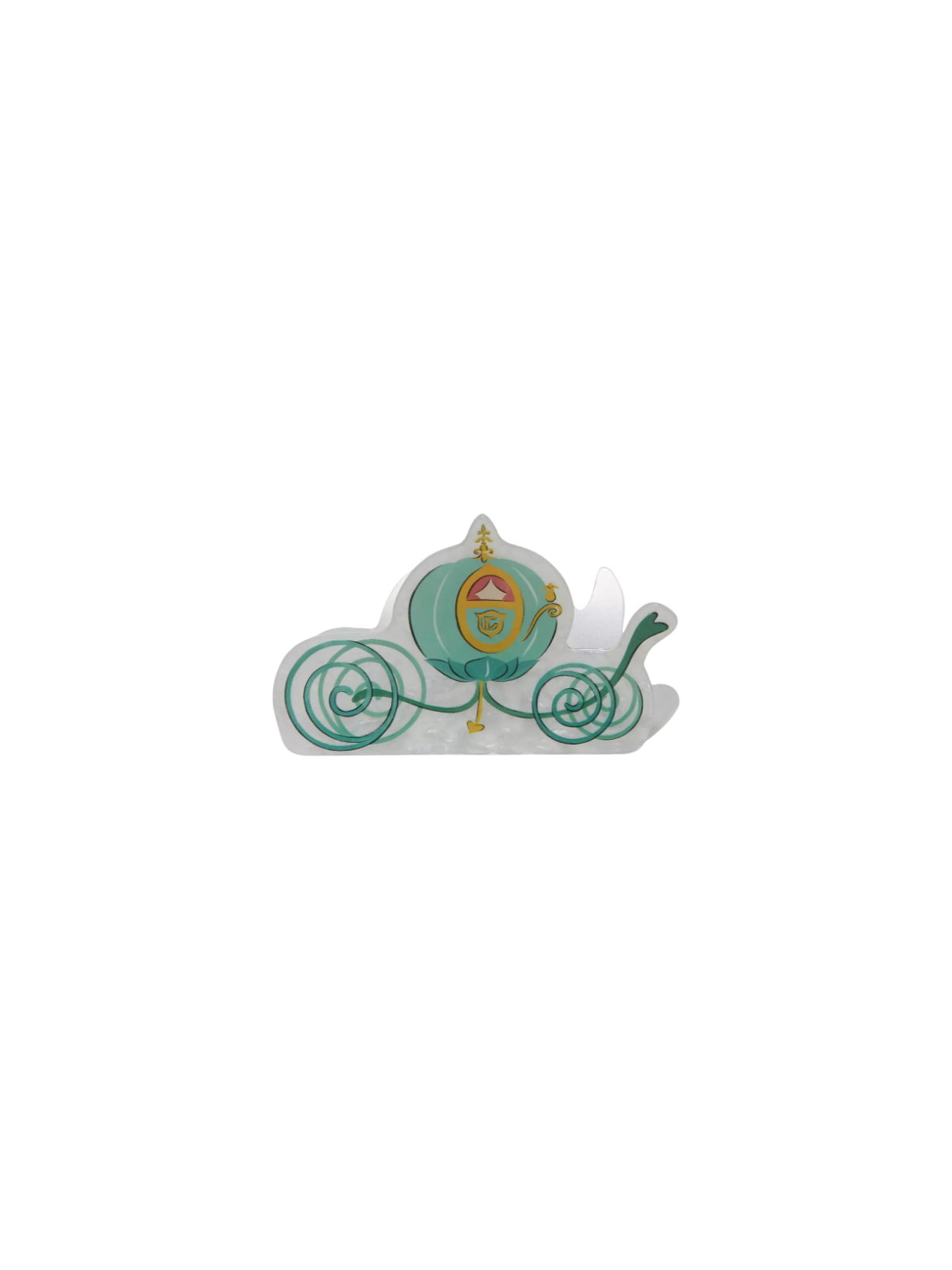 Pince à cheveux Carosse figural Cendrillon Disney Import