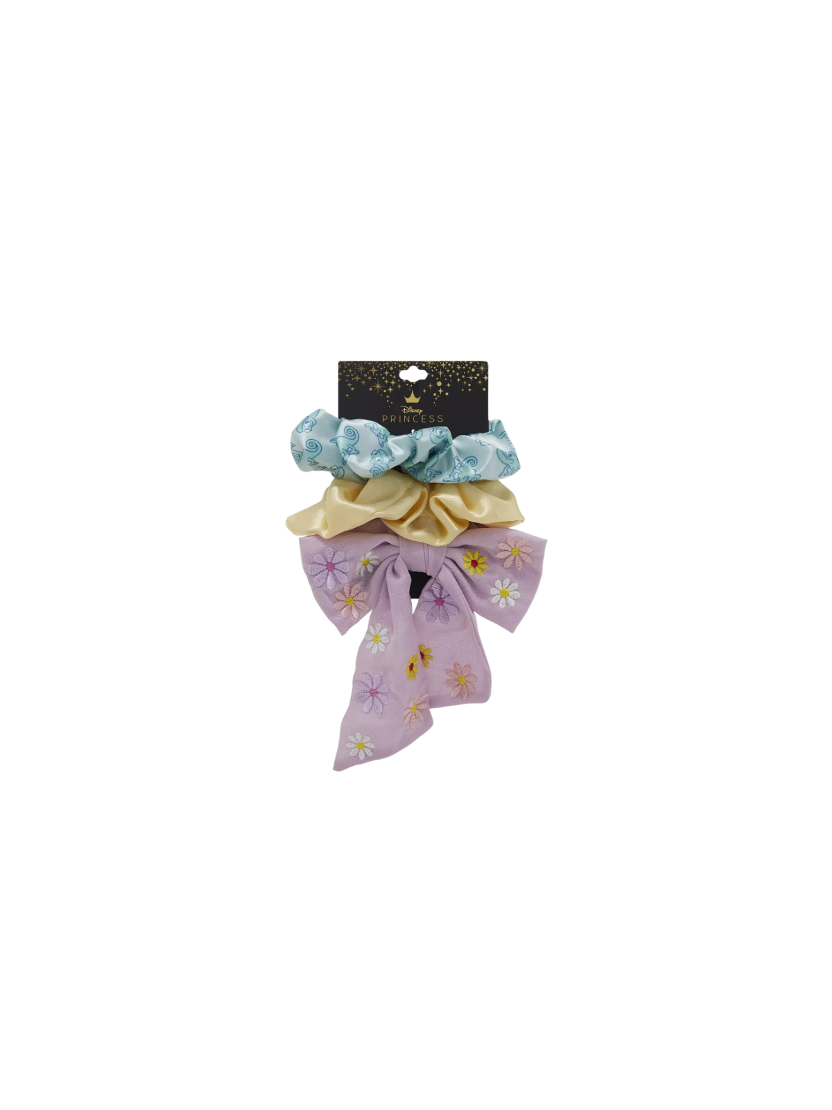 Set de chouchou floral satin Raiponce Import Disney