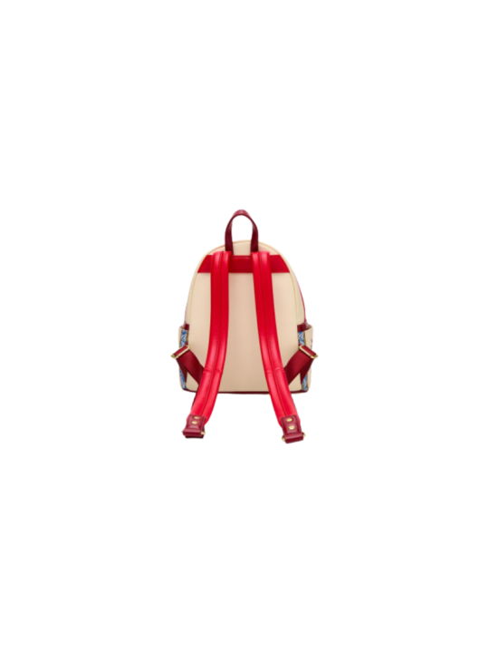 Sac a dos loungefly stained glass portrait belle la belle & la bête import