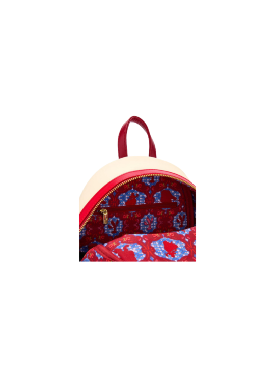 Sac a dos loungefly stained glass portrait belle la belle & la bête import