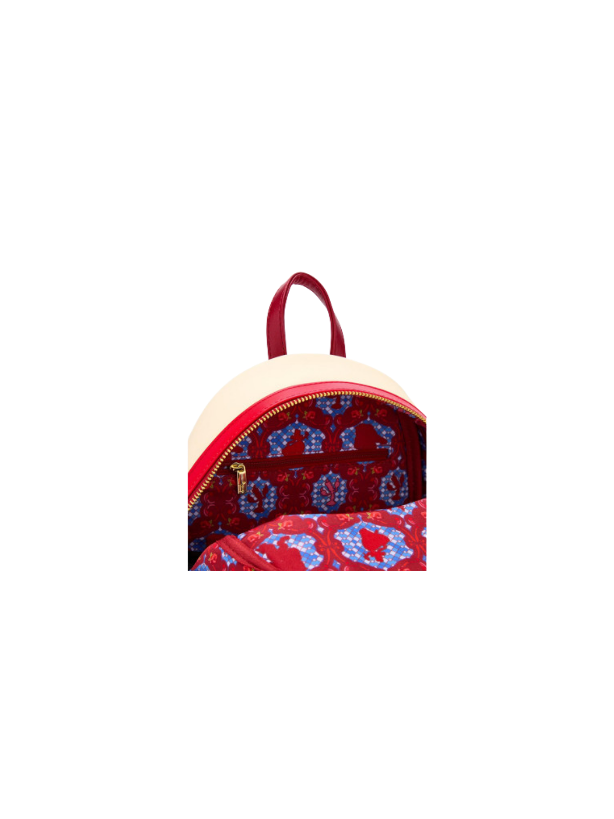 Sac a dos loungefly stained glass portrait belle la belle & la bête import