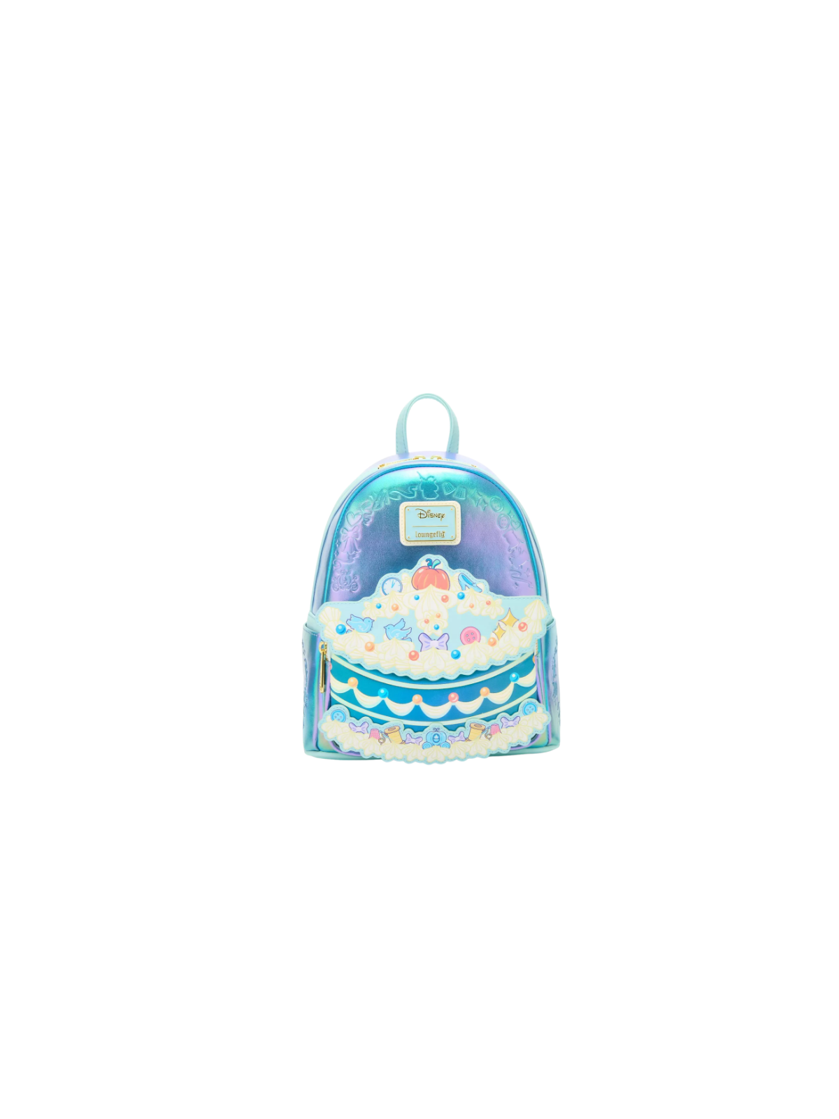Sac a dos loungefly cendrillon cake irridescent