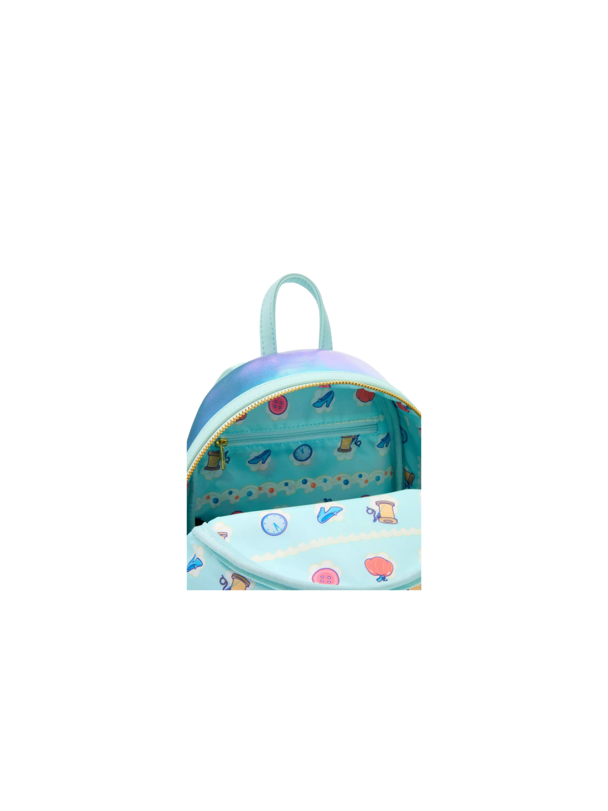 Sac a dos loungefly cendrillon cake irridescent