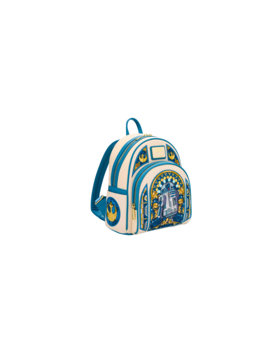 Sac a dos loungefly R2-D2 stained glass star wars