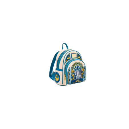 Sac a dos loungefly R2-D2 stained glass star wars