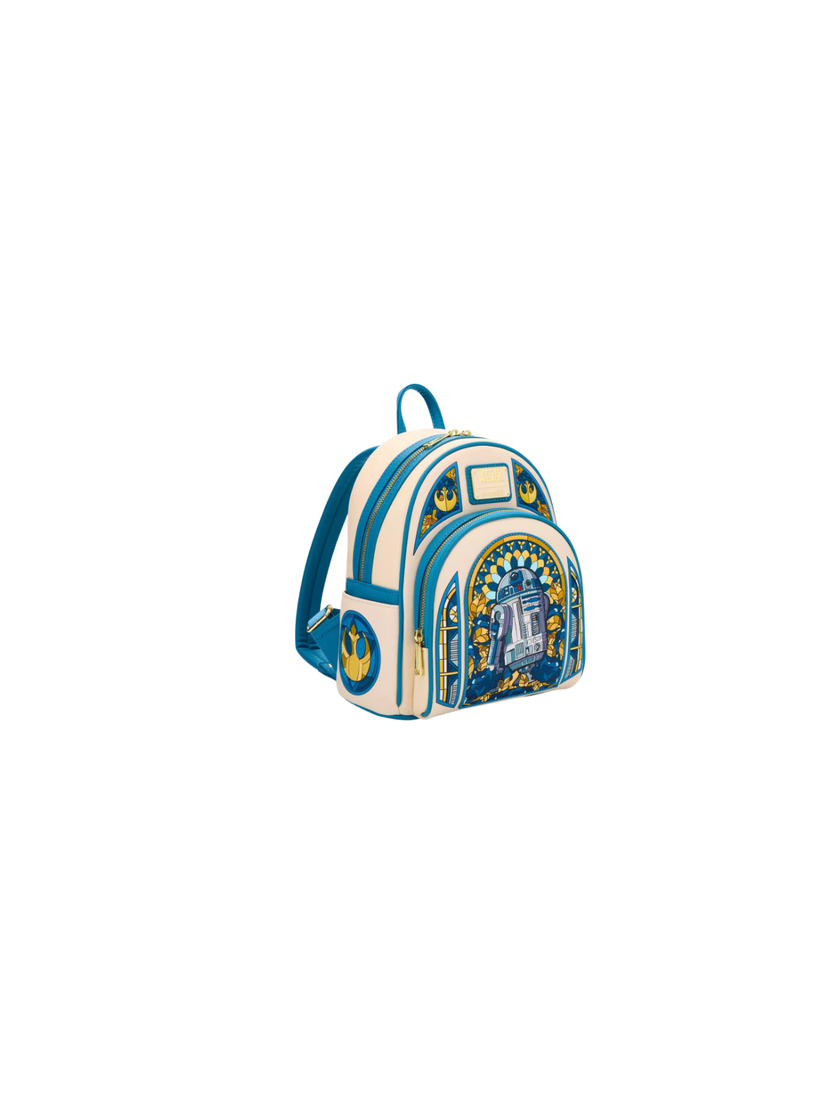 Sac a dos loungefly R2-D2 stained glass star wars