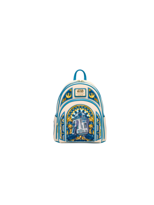 Sac a dos loungefly R2-D2 stained glass star wars