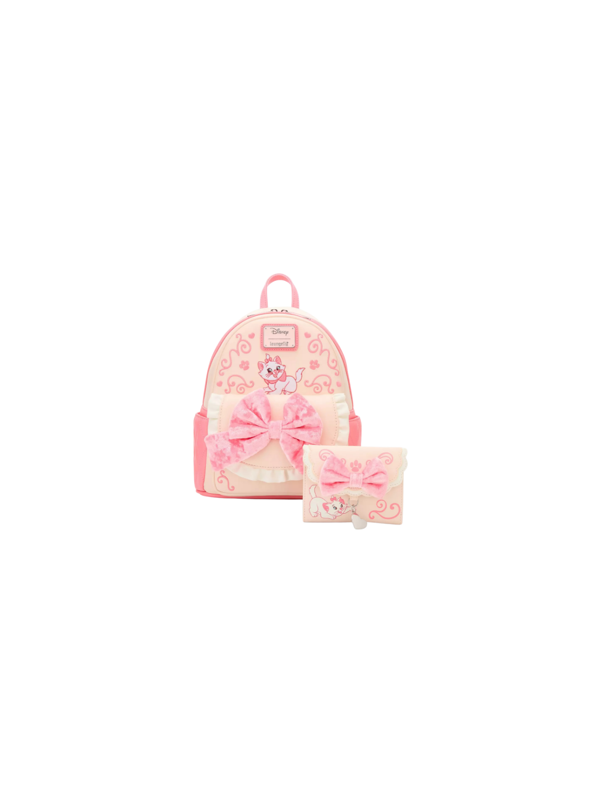 Sac a dos loungefly marie velvet bow les aristochats import