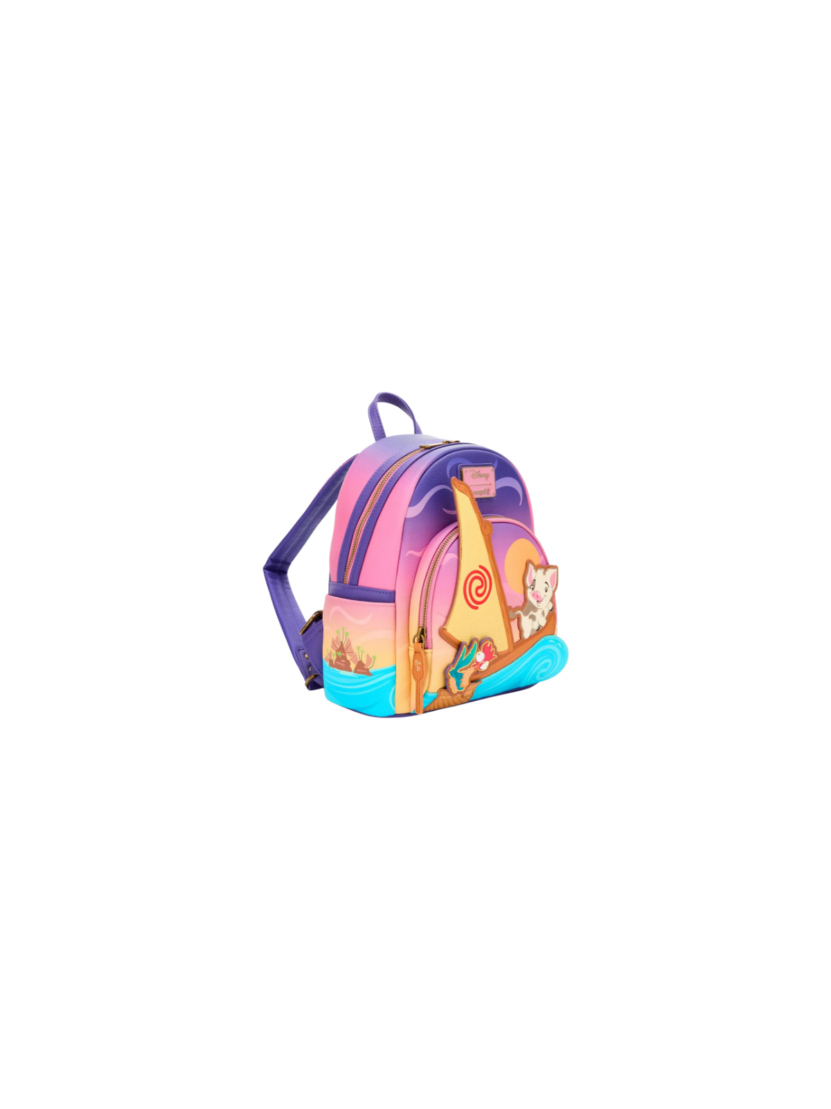 Sac a dos loungefly pua & heihei sunset vaiana import