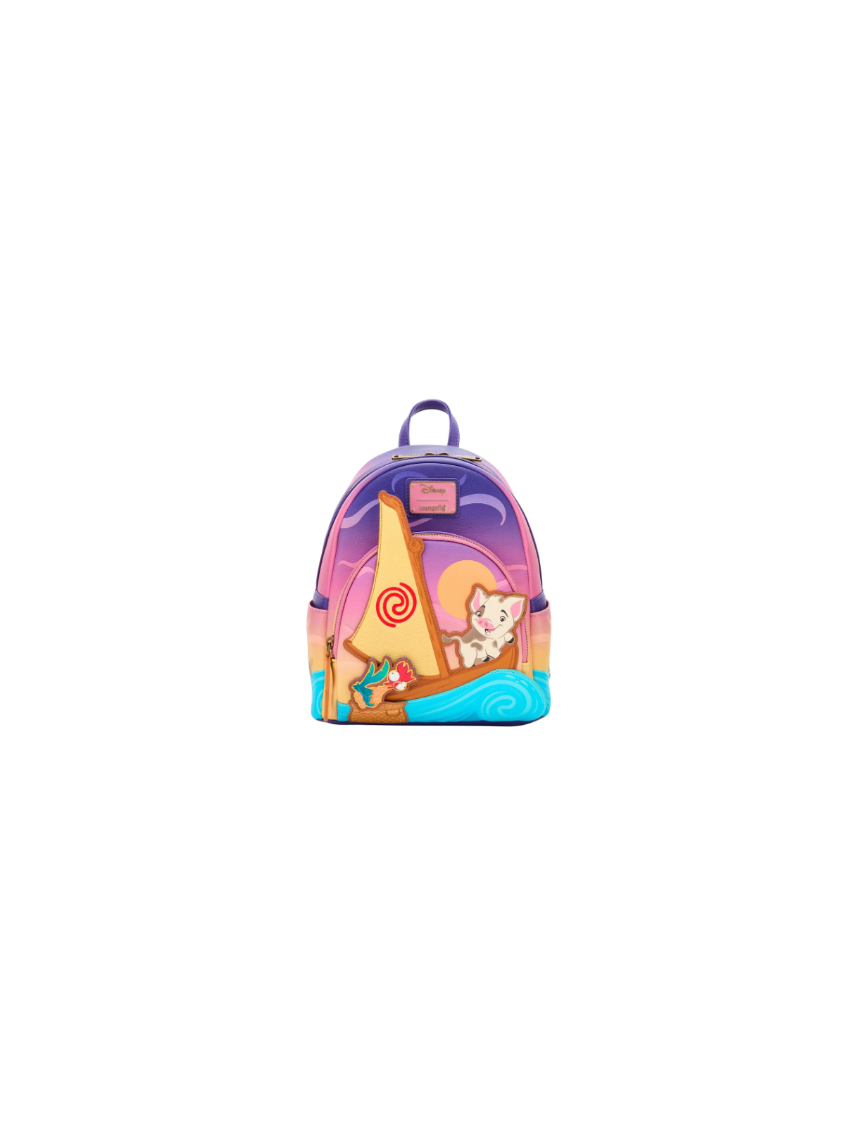 Sac a dos loungefly pua & heihei sunset vaiana import