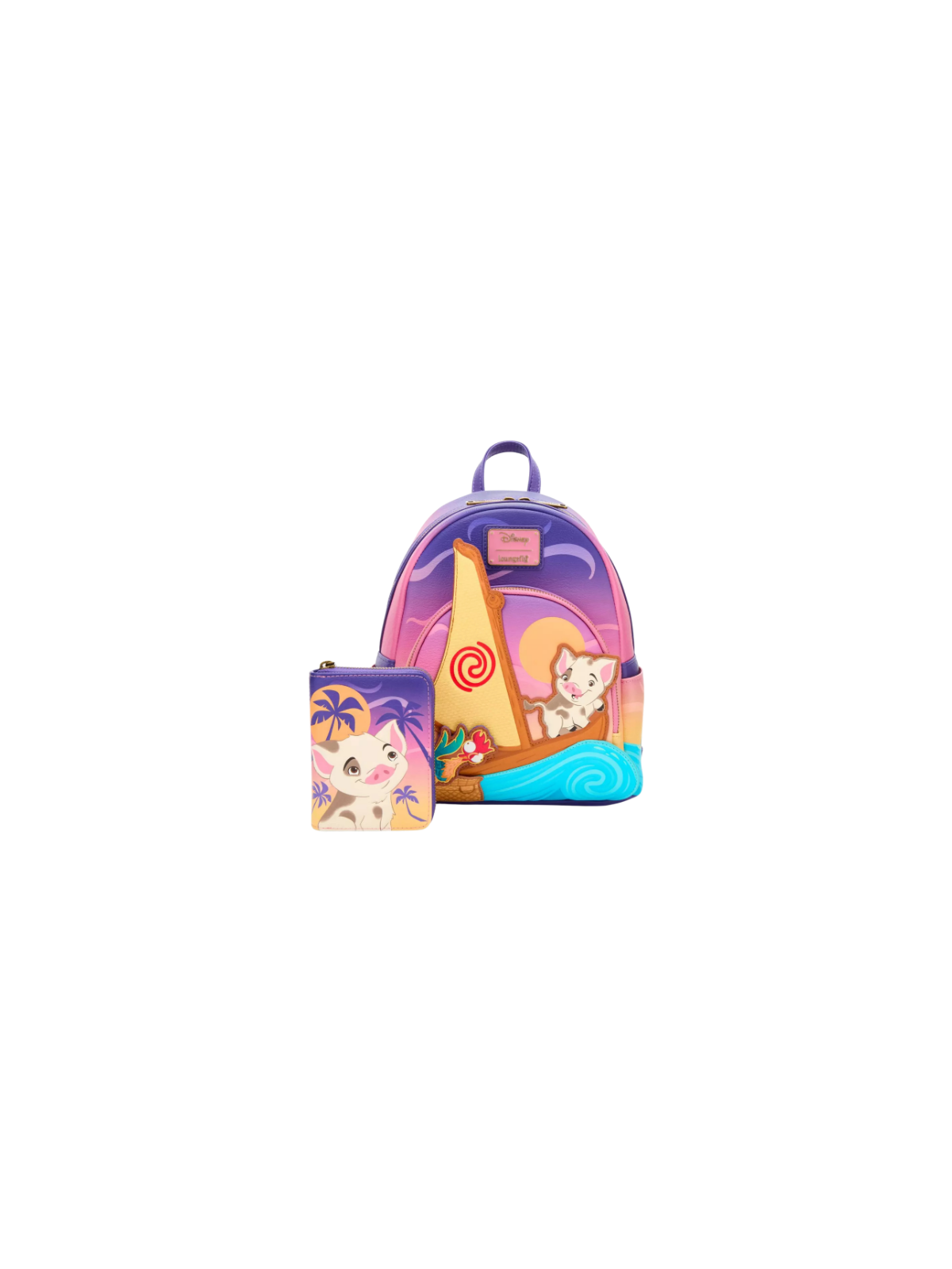 Sac a dos loungefly pua & heihei sunset vaiana import