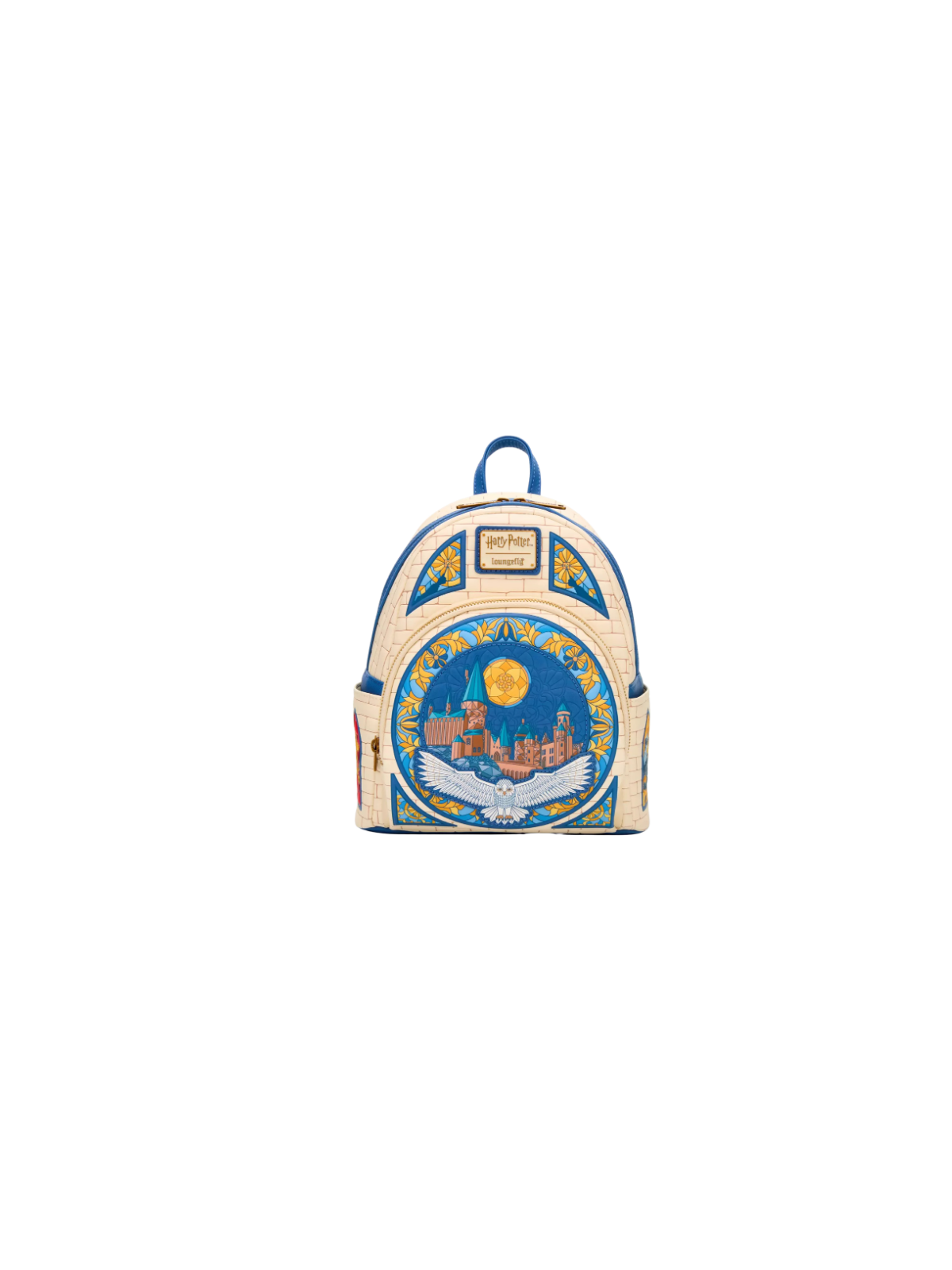 Sac a dos loungefly hedwig hogwarts stained glass harry potter