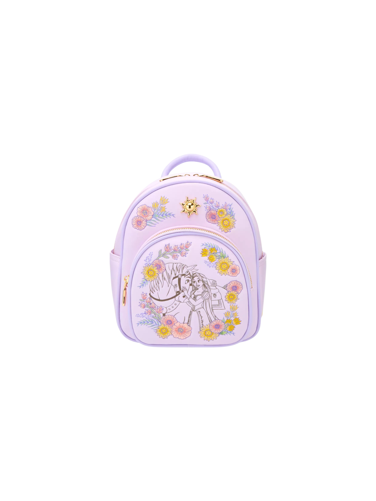 Sac à dos Raiponce et Maximus floral Disney Import