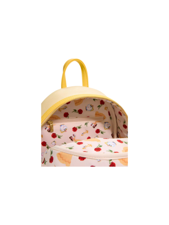 Sac a dos loungefly enchanted rose la belle & la bete